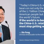 Ambassador Xie Feng: China is a source of stability and certainty - CGTN