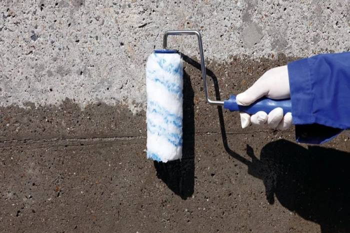 Decorative concrete coatings