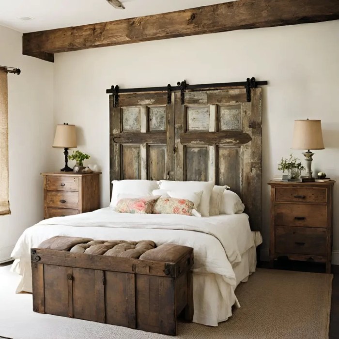 Rustic farmhouse furniture