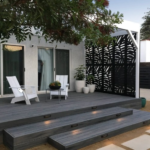 How to Add Privacy Screen to Existing Deck - Well She Tried